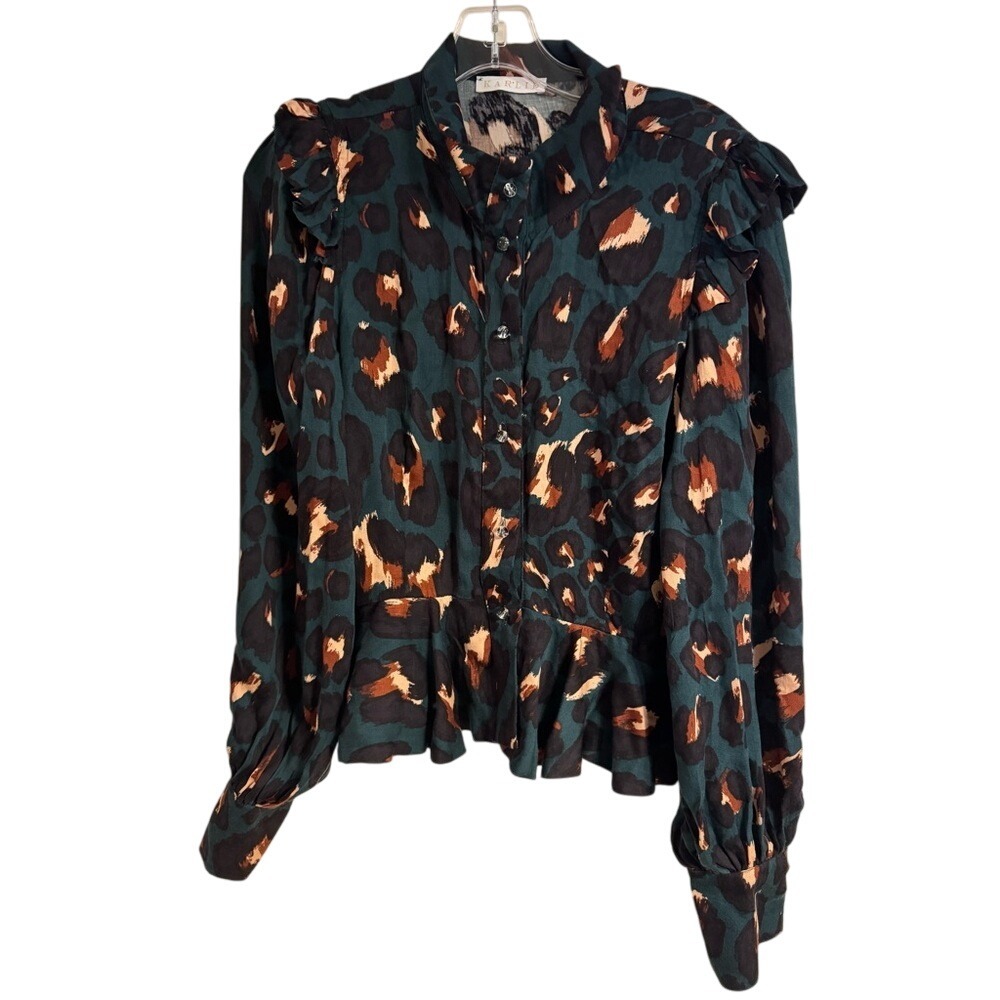 Karlie silky blouse, Large